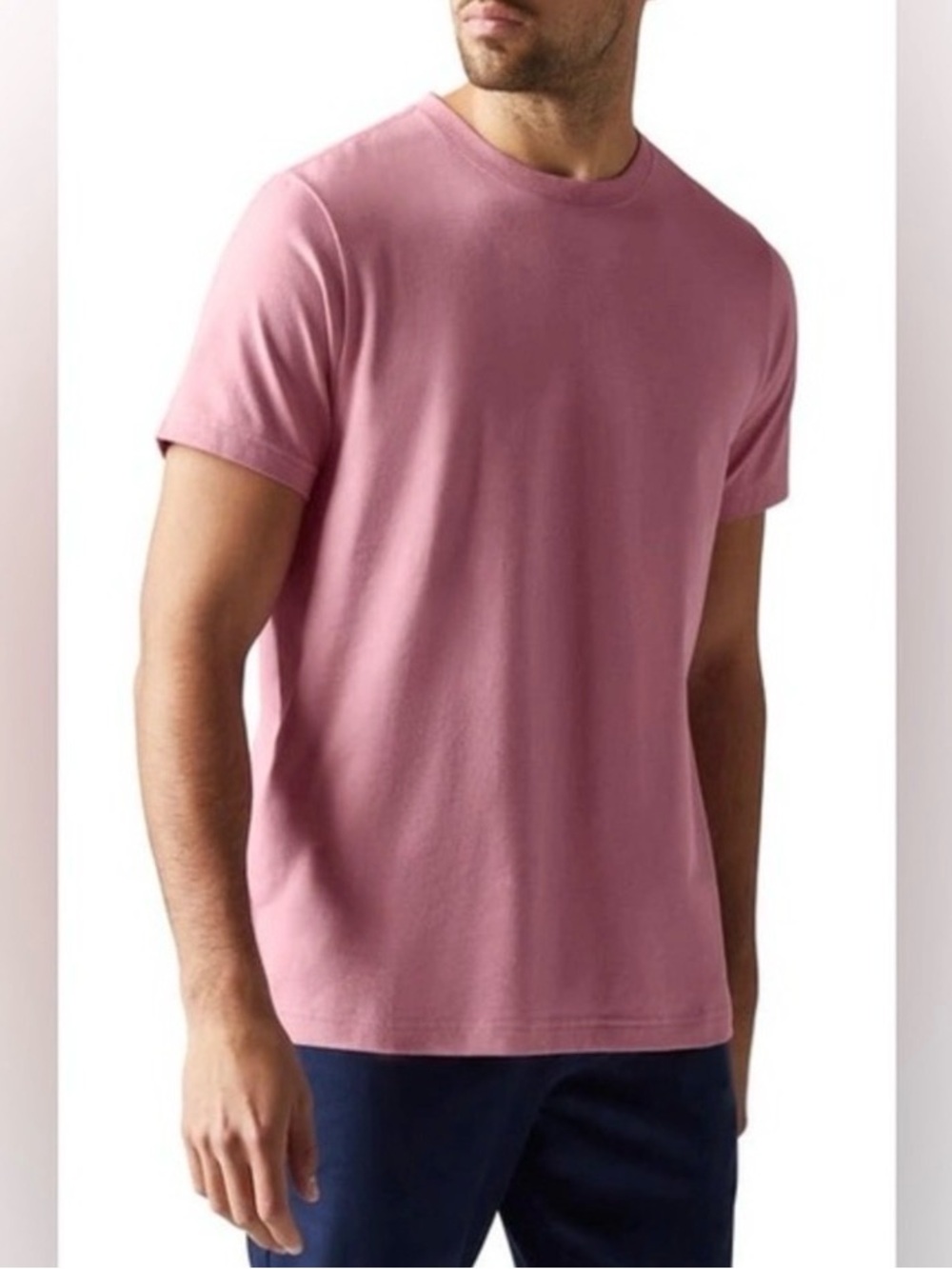 RHONE Essentials Men's Short-Sleeve Crew Tee. Size M